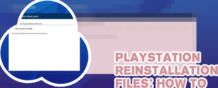 Playstation software
